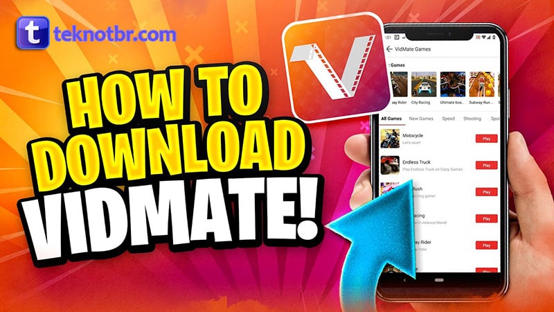 Cara Download Video Melalui Aplikasi Vidmate